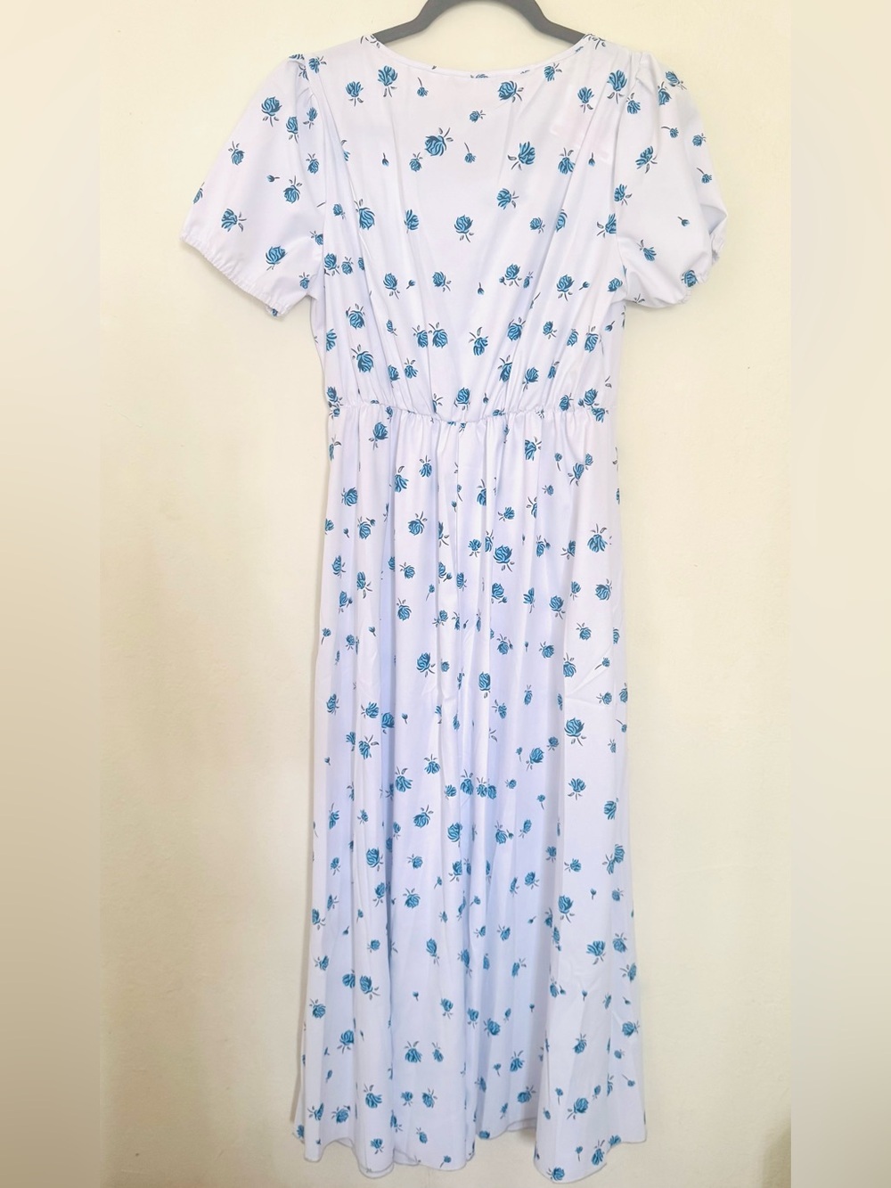 Reformation White Floral Print Maxi Dress - Picture 2 of 12